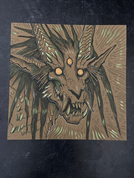 SHINY MONSTERS- ORIGINAL PAINTINGS