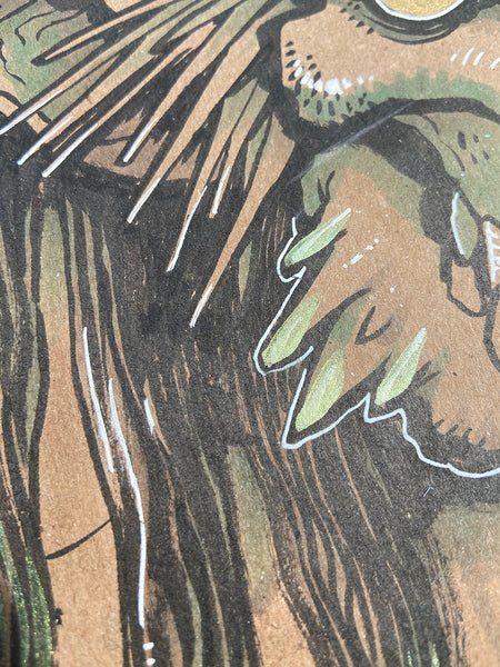 SHINY MONSTERS- ORIGINAL PAINTINGS