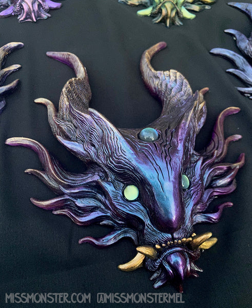 PANOPTES BEAST WALL SCULPTURE- DARKER COLORS