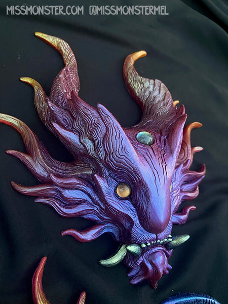 PANOPTES BEAST WALL SCULPTURE- BRIGHTER COLORS