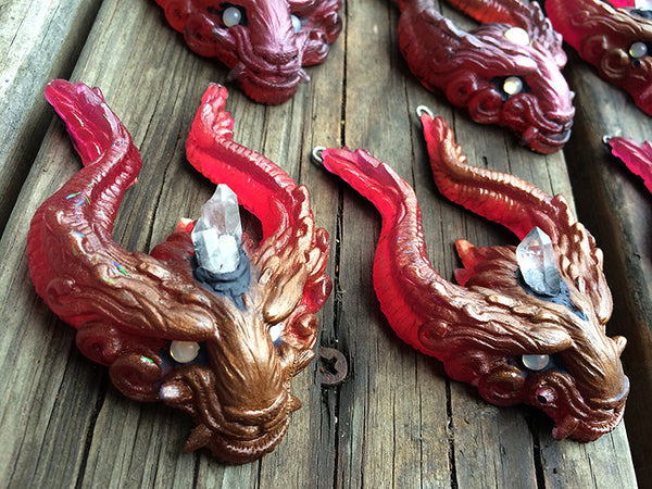 OLD GUARD PENDANT- REDS