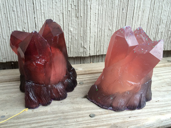CAST CRYSTAL LIGHT- QUARTZ