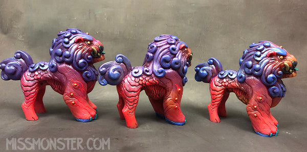 FOO DOG BLEP- BRIGHT BOI FULLY PAINTED FIGURE