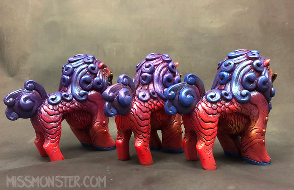 FOO DOG BLEP- BRIGHT BOI FULLY PAINTED FIGURE