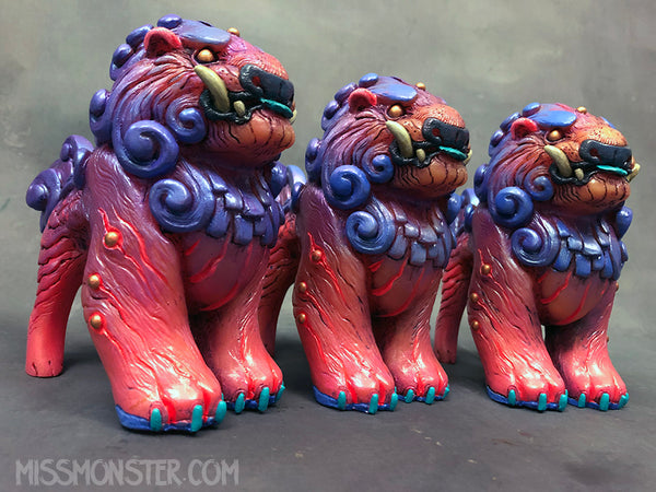 FOO DOG BLEP- GLOW IN THE DARK- **PREORDER SHIPS MID/LATE JULY**