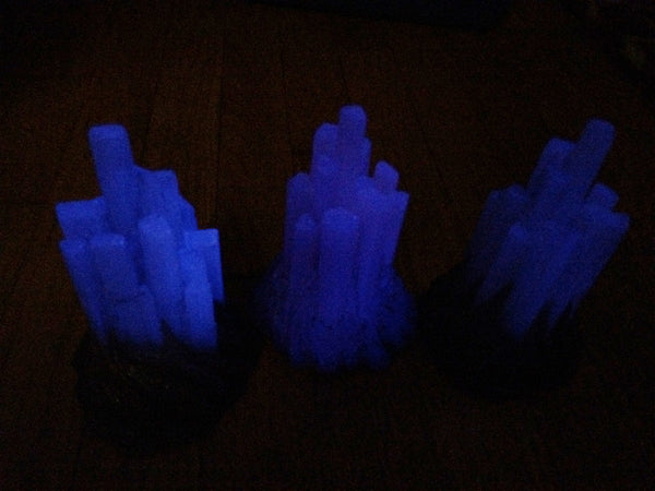 CAST CRYSTAL LED LIGHT- SELENITE