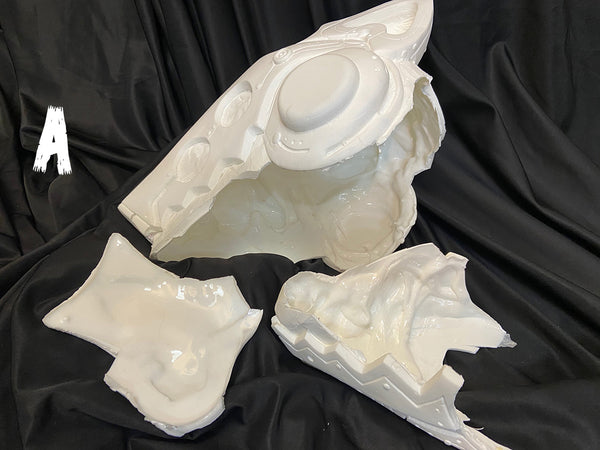 ROBODOGMAN MASK- VERY THICK CAST- PATREON