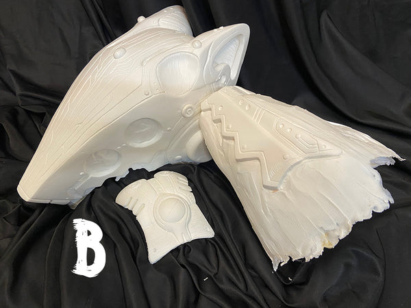 ROBODOGMAN MASK- VERY THICK CAST- PATREON