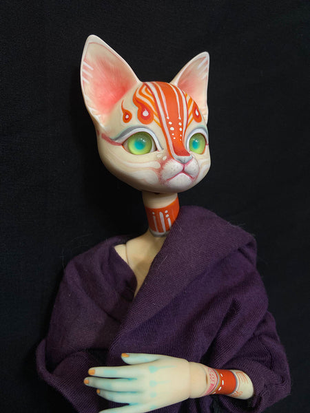 CUSTOM CAT BALL JOINT DOLL ( payment 1 of 2)