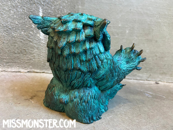 SPECIAL EDITION- !REAL METAL! CAST BRONZE FAT BOTTOMED BABY OWLBEAR