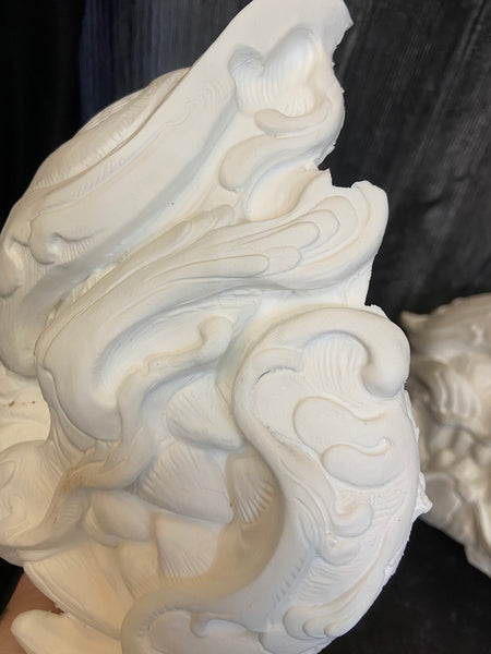 ORNATE PANTHER MASK BLANK