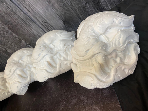ORNATE PANTHER MASK BLANK