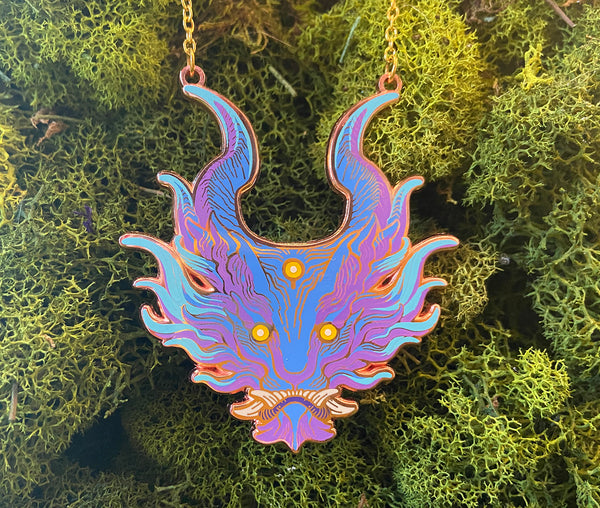 PATREON ONLY- PANOPTES ENAMEL PENDANT