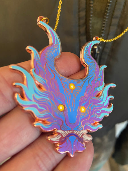PATREON ONLY- PANOPTES ENAMEL PENDANT