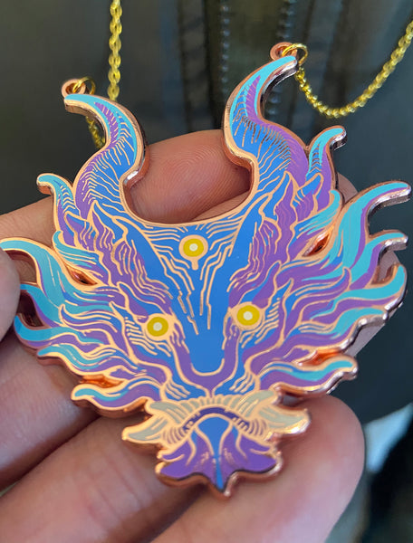 PATREON ONLY- PANOPTES ENAMEL PENDANT