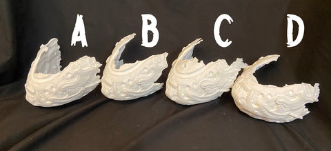 ORNATE MANDIBLE BLANK- READY TO SHIP