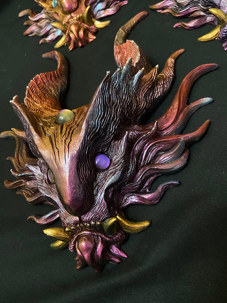 PANOPTES BEAST WALL SCULPTURE- COLOR SHIFT