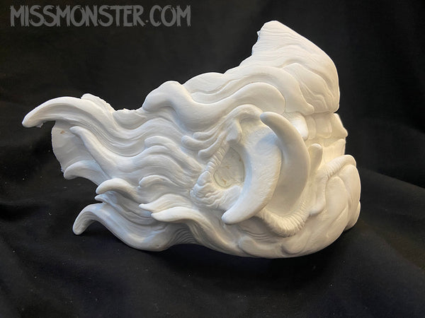 CUSTOM LISTING- SNARL HALF MASK BLANK- *** PRE-ORDER! WILL NOT SHIP FOR 3-6 WEEKS***