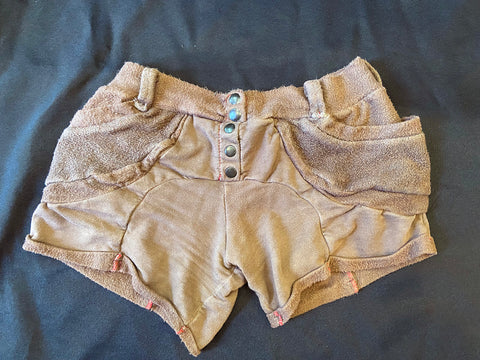 CROSSFOX PLAIN BROWN SHORTS SHORTS SIZE MEDIUM- ITEM #2