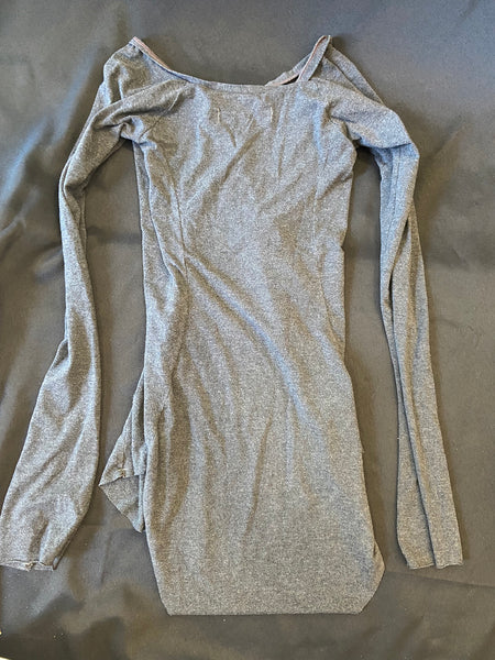 CROSSFOX LONG SLEEVE TOP- PLAIN GREY SIZE MEDIUM #8