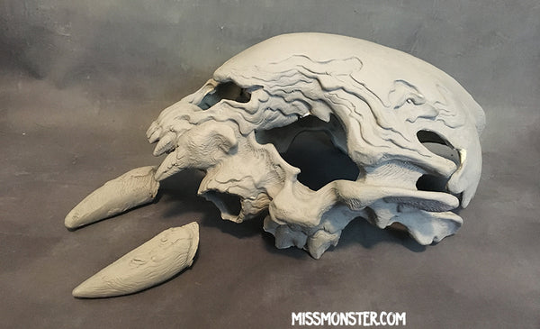 CUSTOM LISTING-FATALIS HELM BLANK MASK KIT- PREORDER-  *** 4-8 WEEK WAIT***