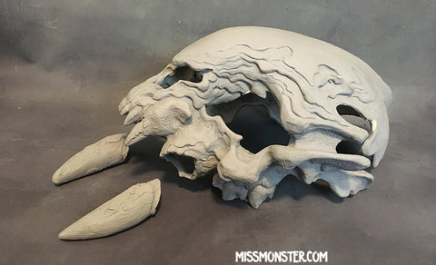 CUSTOM LISTING-FATALIS HELM BLANK MASK KIT- PREORDER-  *** 4-8 WEEK WAIT***