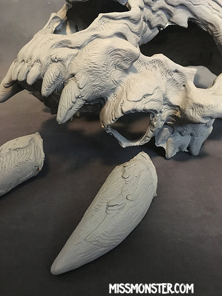 CUSTOM LISTING-FATALIS HELM BLANK MASK KIT- PREORDER-  *** 4-8 WEEK WAIT***