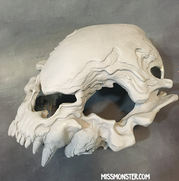 CUSTOM LISTING-FATALIS HELM BLANK MASK KIT- PREORDER-  *** 4-8 WEEK WAIT***