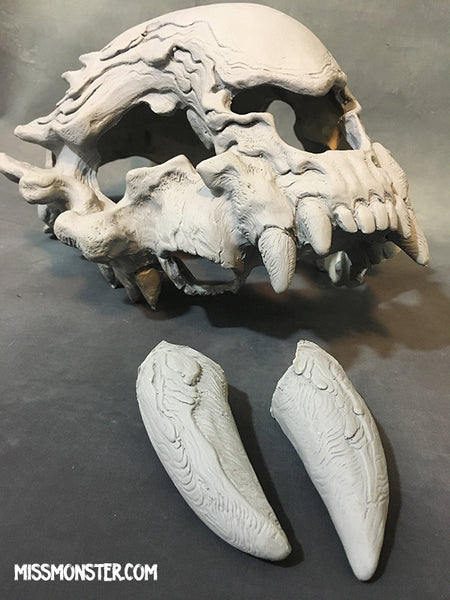 CUSTOM LISTING-FATALIS HELM BLANK MASK KIT- PREORDER-  *** 4-8 WEEK WAIT***