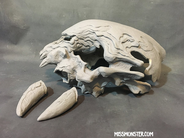 CUSTOM LISTING-FATALIS HELM BLANK MASK KIT- PREORDER-  *** 4-8 WEEK WAIT***