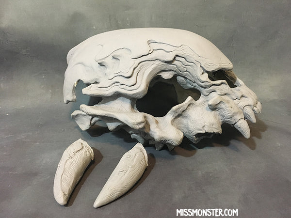 FATALIS HELM BLANK MASK KIT- PREORDER-  *** 4-8 WEEK WAIT***