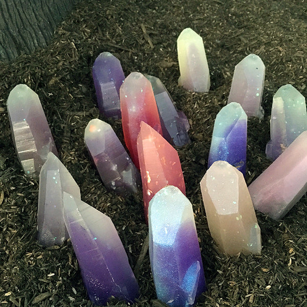 CAST URETHANE GARDEN CRYSTALS- GROUP A