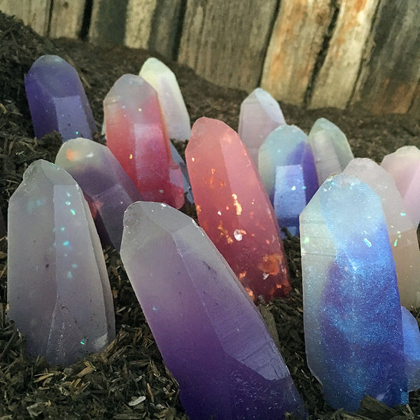 CAST URETHANE GARDEN CRYSTALS- GROUP A