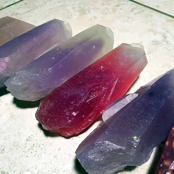 CAST URETHANE GARDEN CRYSTALS- GROUP A