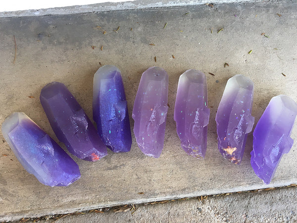 CAST URETHANE GARDEN CRYSTALS- GROUP B