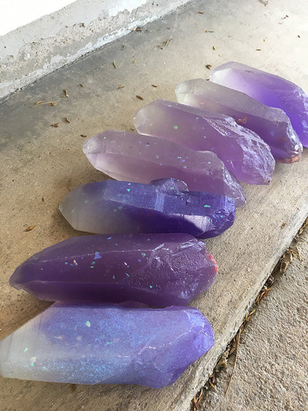 CAST URETHANE GARDEN CRYSTALS- GROUP B