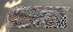 GIANT INK DRAWING- DRAGON