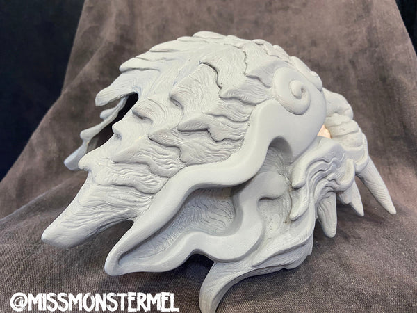 PATREON ONLY SENTINEL HALF MASK BLANK CAST PRE-ORDER (4-8 WEEK WAIT)