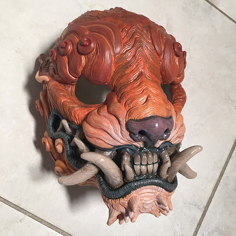SENTINEL MASK - PAINTED- TIGER