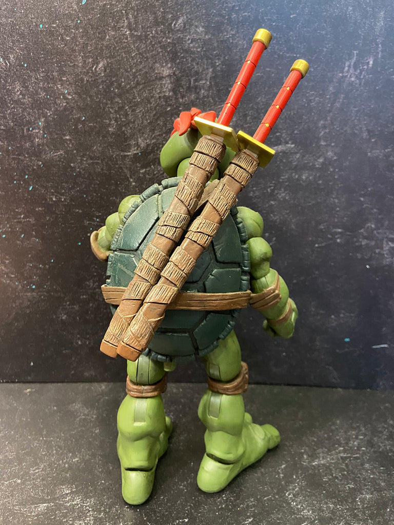 TMNT TEENAGE MUTANT NINJA TURTLES LEONARDO POSEABLE ACTION FIGURE 2012  HEIGHT 4.