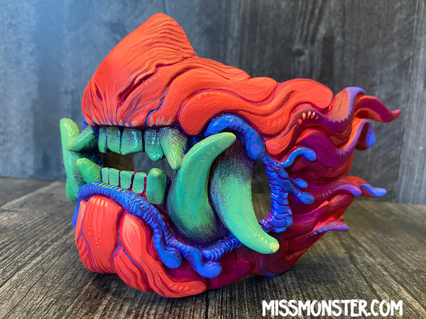 SNARL MASK- ELECTRIC BEAST - READY TO WEAR