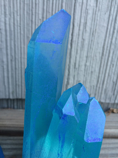 CAST CRYSTAL LED LIGHT- QUARTZ SPIKE