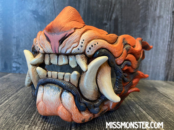 SNARL MASK- TIGER - READY TO WEAR