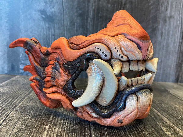 SNARL MASK- TIGER - READY TO WEAR