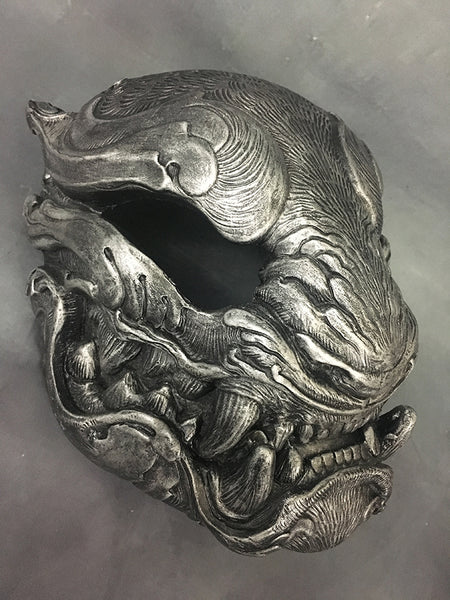 ORNATE PANTHER- ANTIQUE SILVER