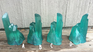 CAST CRYSTAL LIGHT- TEAL SPIKE