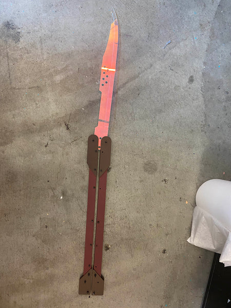 PROTOTYPE PROP FOLDING SWORD