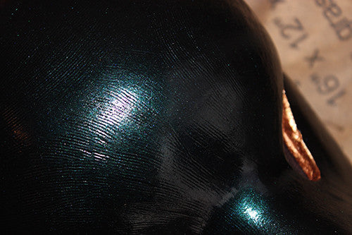 OIL SLICK KITSUNE MASK- READY TO WEAR