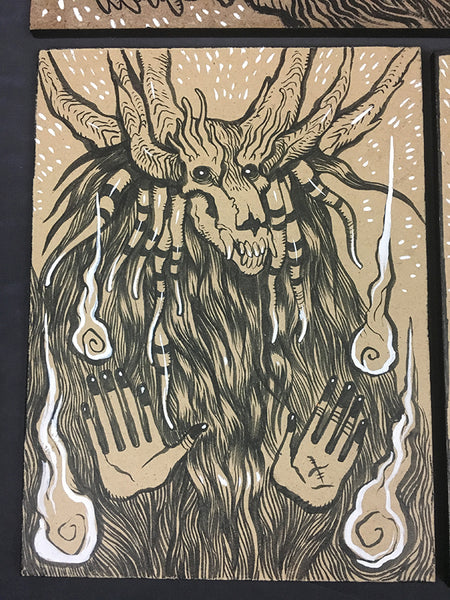 OCCULT INK DRAWING