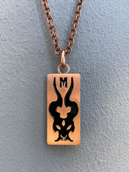 PATREON - COPPER MONSTER PENDANT